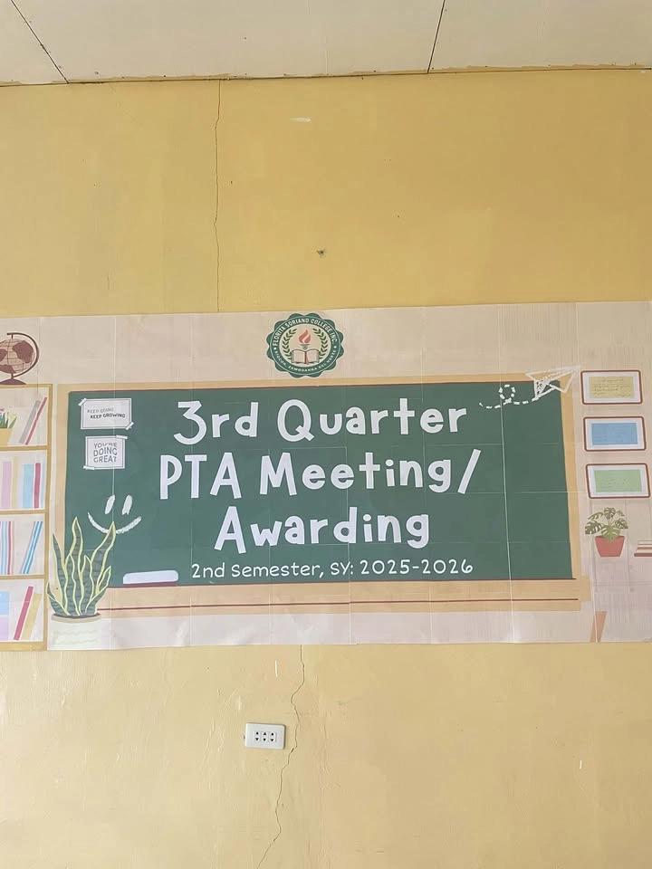 FSCI 3rd Quarter awarding and pta meeting
