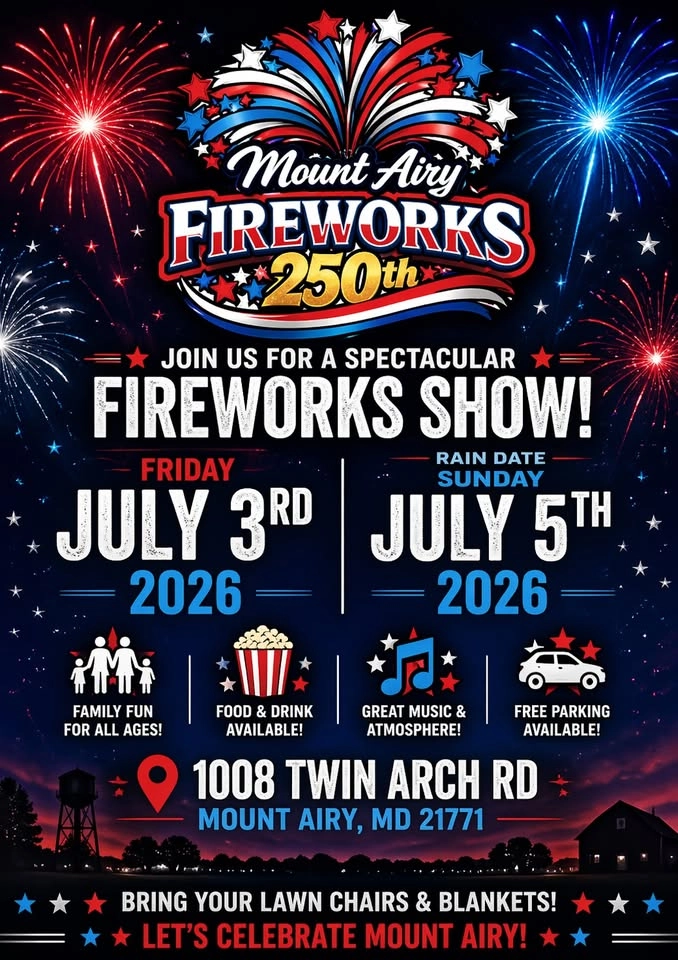Mount Airy Fireworks