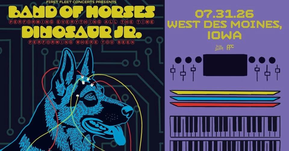 An Evening With Band of Horses and Dinosaur Jr. at Val Air Ballroom