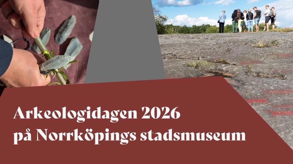 Arkeologidagen 2026 på Norrköpings stadsmuseum