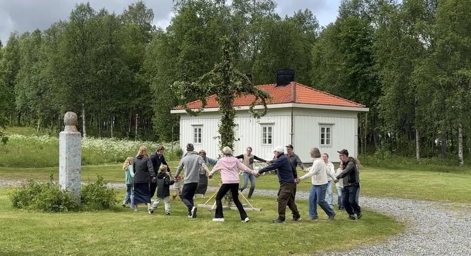 Midsommarafton på Huså Herrgård