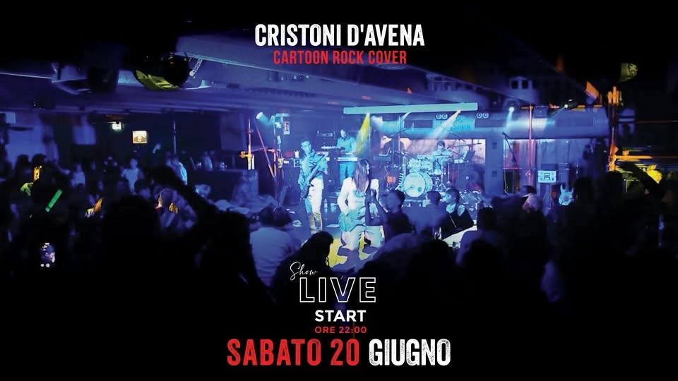 CRISTONI D'AVENA | EXESS LIVE | FREE ENTRY | CARTOON ROCK BAND