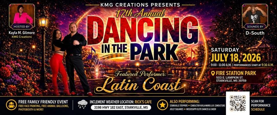 KMG Creations Presents: 17th Annual Dancing in the Park