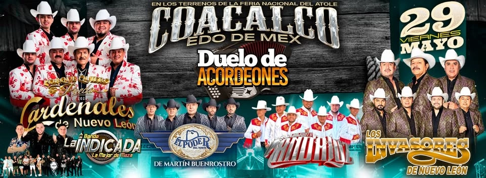 Duelo de Acordeones Coacalco Edo Mex.