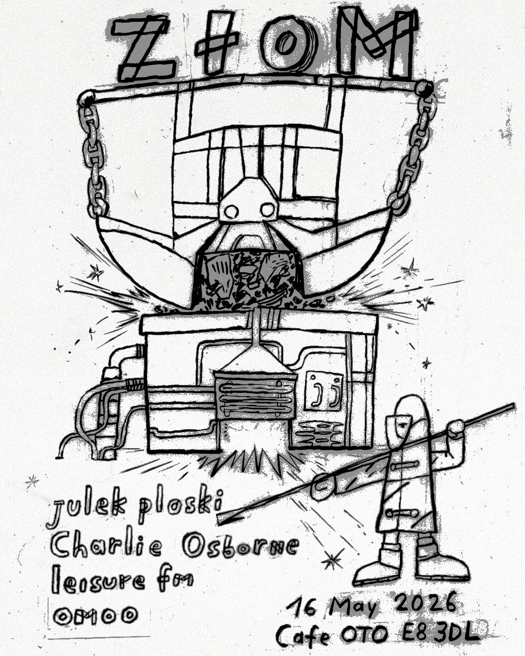 Złom with julek ploski, Charlie Osborne, leisure fm, omoo