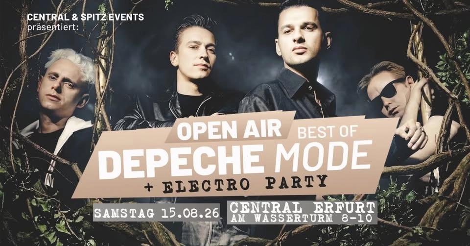 AUG15 DEPECHE MODE Party - Central Erfurt