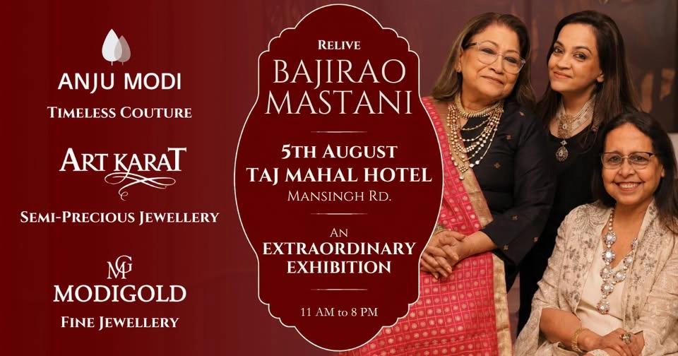 COUTURE & JEWELLERY EXHIBITION BY ANJU MODI, ART KARAT & MODI GOLD.
