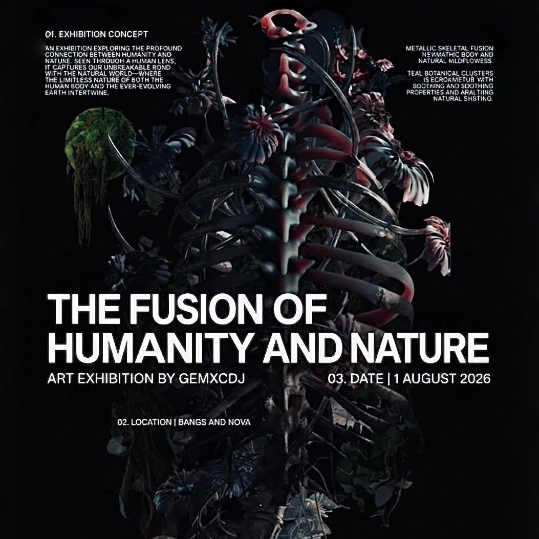 The Fusion of Humanity and Nature: Art Exhibition by GEMXCDJ
