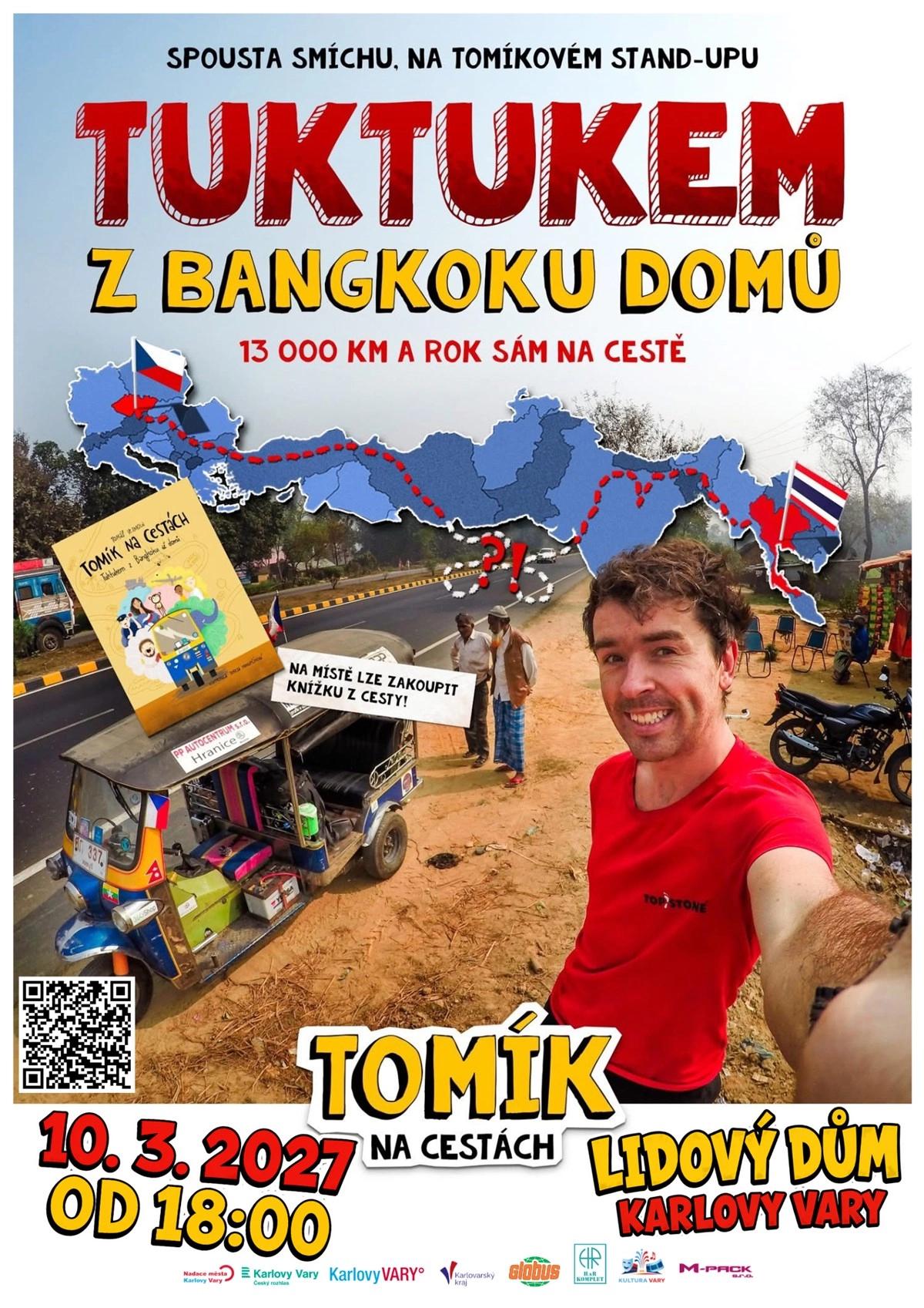 Tuktukem z Bangkoku domů