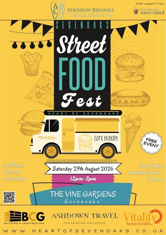 Sevenoaks Street Food Fest 2026