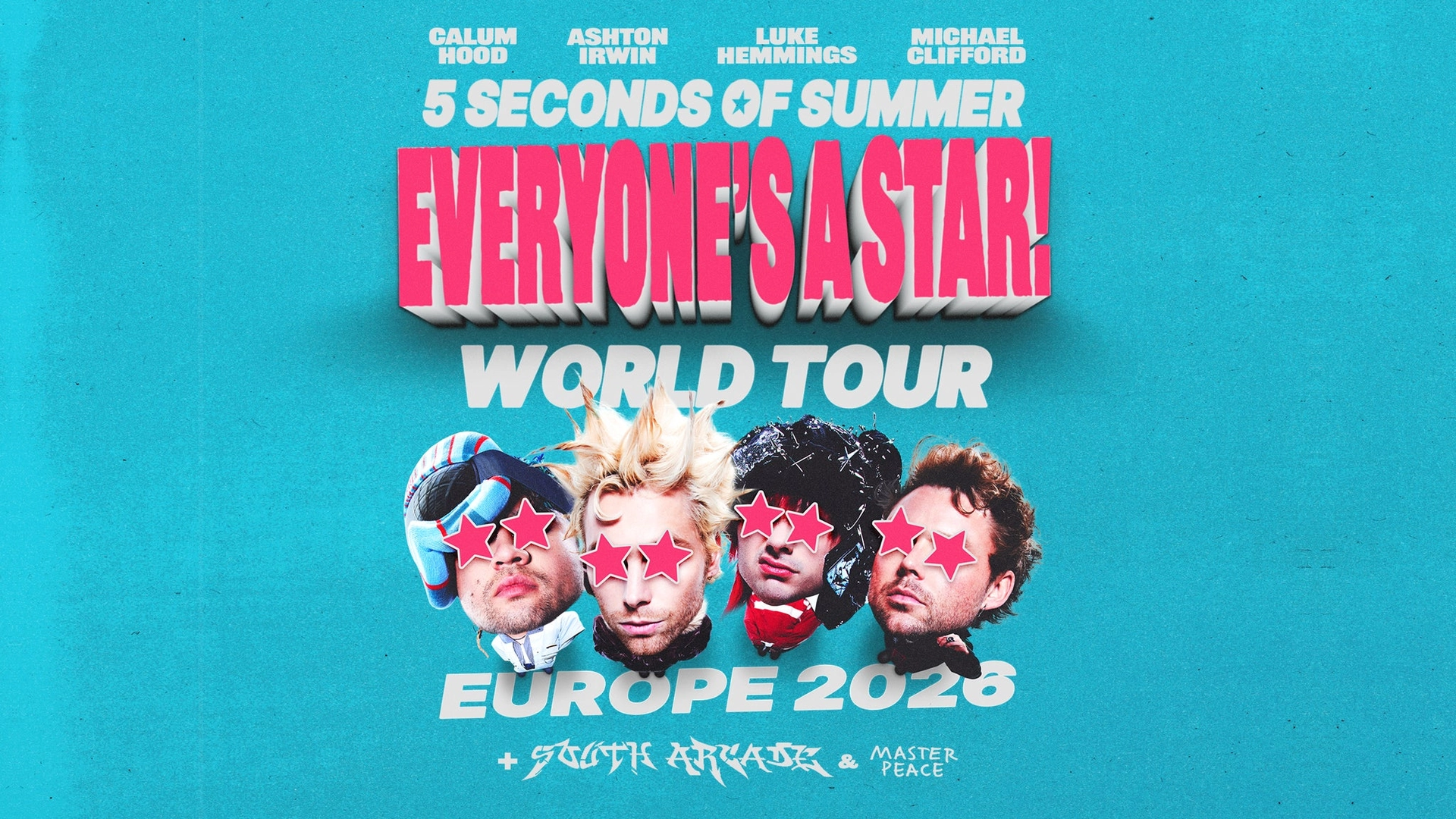 5 Seconds of Summer - EVERYONE'S A STAR! WORLD TOUR, Platinumbiljetter