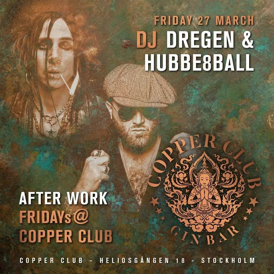 After Work med Dregen & Hubbe8Ball