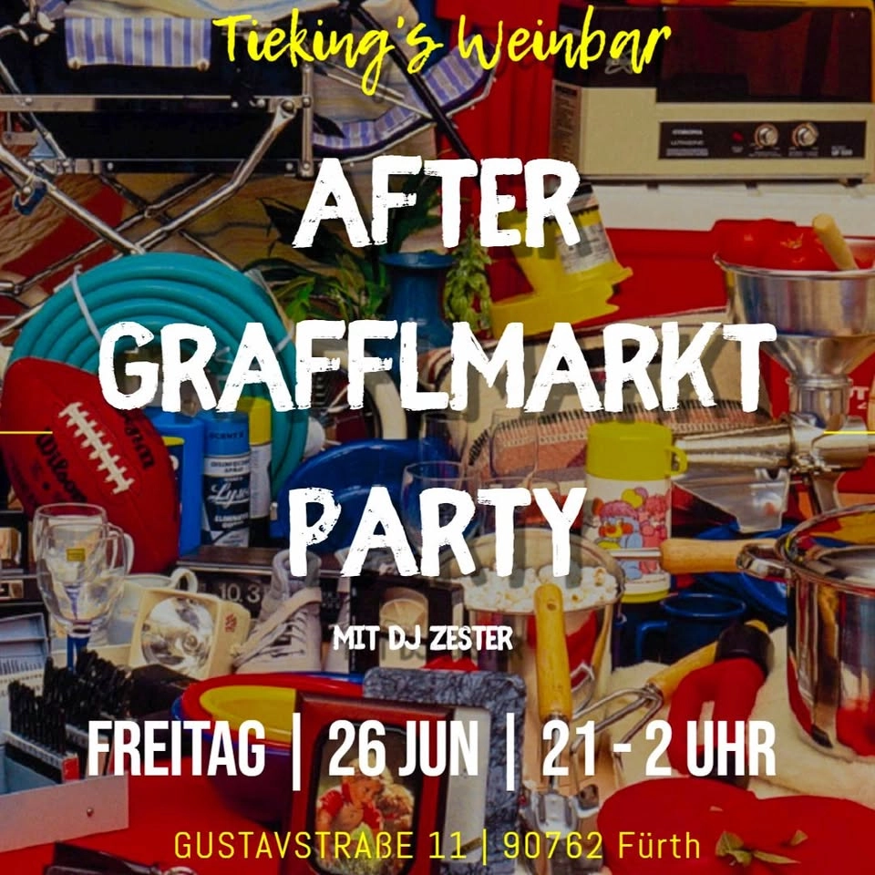 🍷 After Grafflmarkt Party in Tieking’s Weinbar 🍷