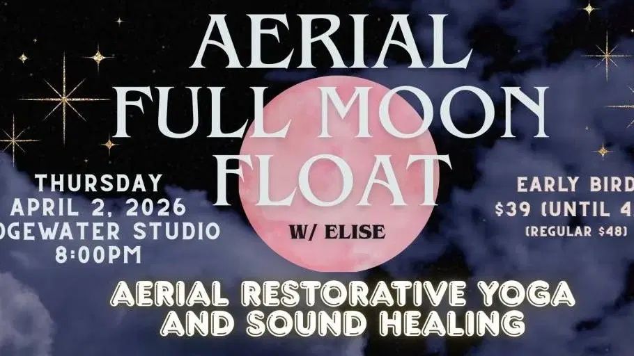 Full Moon Float - Aerial Restorative Yoga & Sound Healing