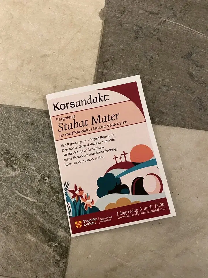 Stabat Mater av Pergolesi - en musikandakt