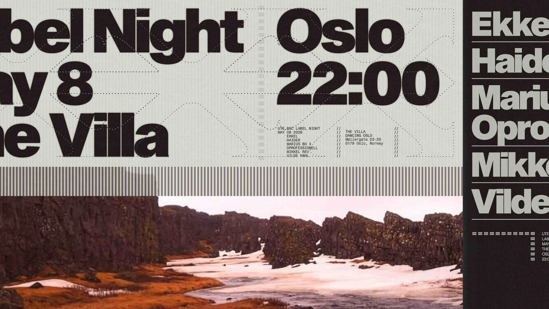Ute Rec. Label Night