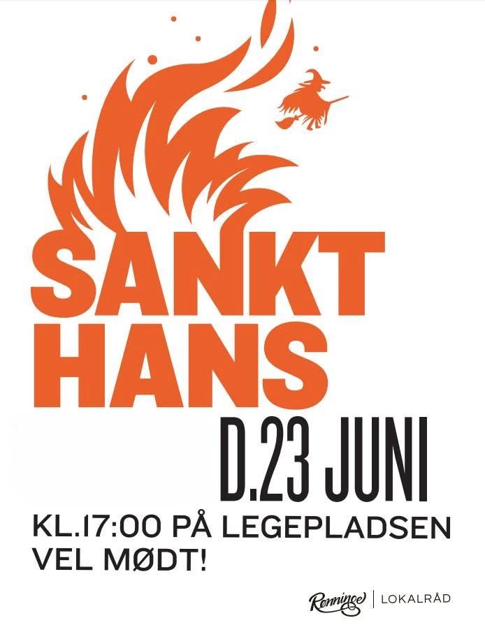 Sankt Hans aften på legepladsen i Rønninge
