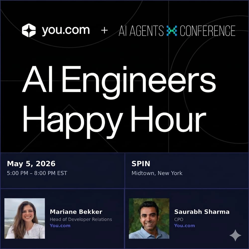 AI Engineers Happy Hour at Spin 🏓 during AI Agent Conference