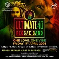 Ultimate 40 Reggae Band