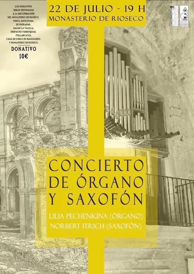Concierto de órgano y saxofón