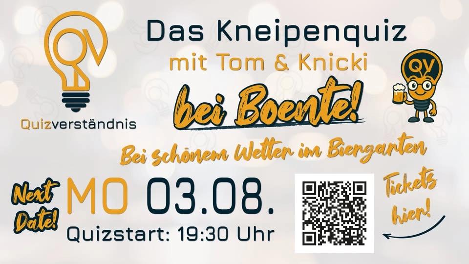 Quizabend bei Boente – Allgemeinwissen im Mittelpunkt
