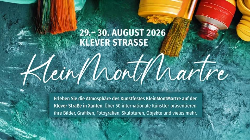 KleinMontMartre mit verkaufsoffenem Sonntag in Xanten