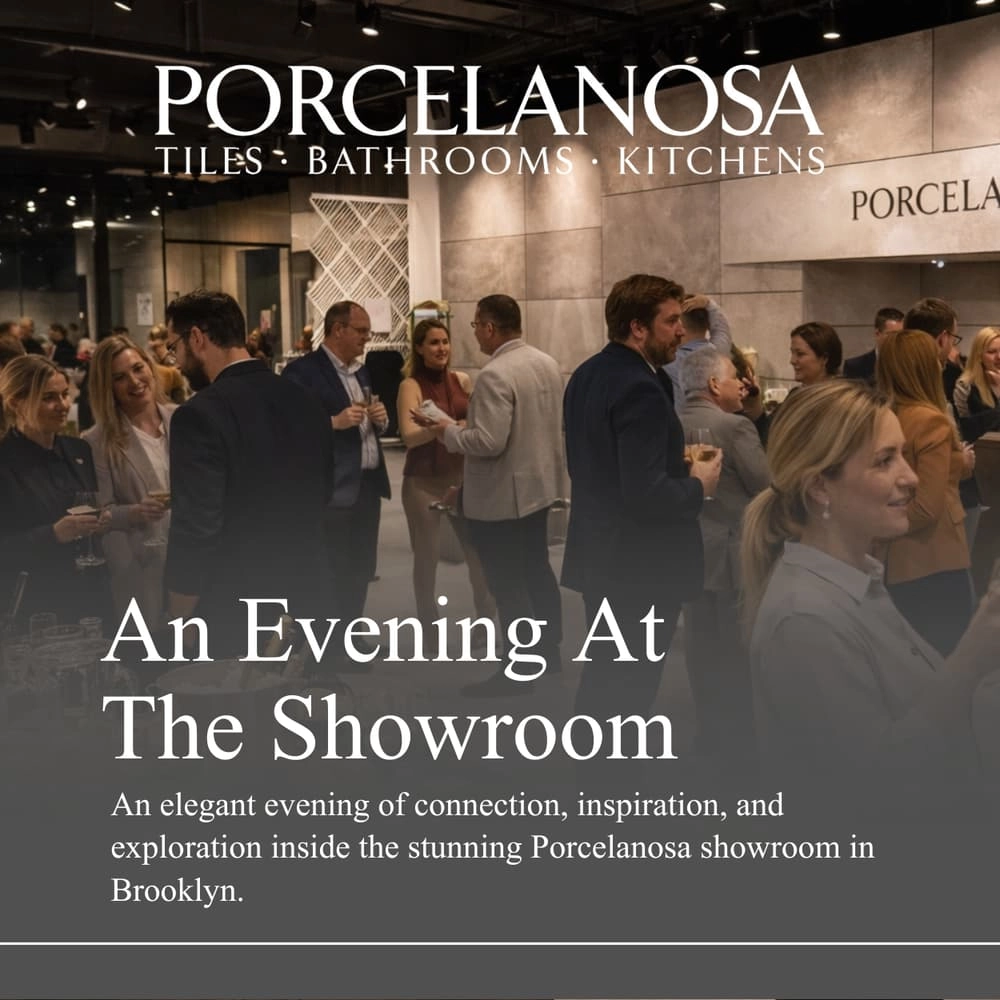 Blueprint X Porcelanosa: An Evening At The Showroom