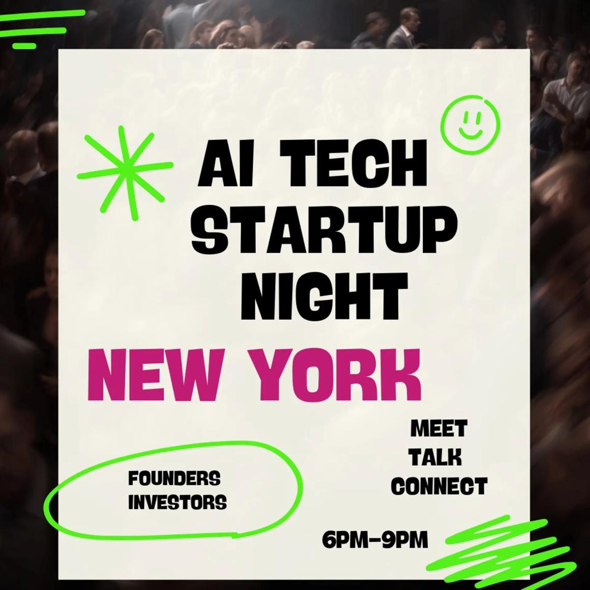 AI TECH & Startup Night โ Manhattan, New York