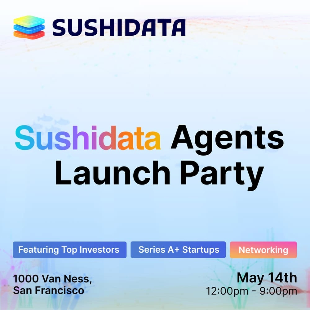 Sushidata Launch Party