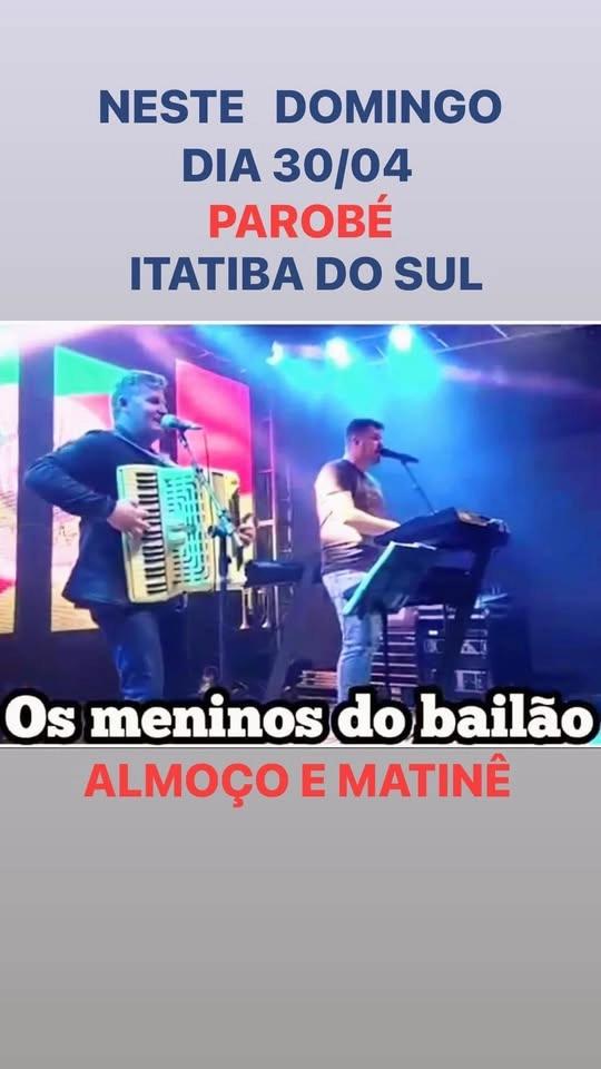 Almoço e Matine