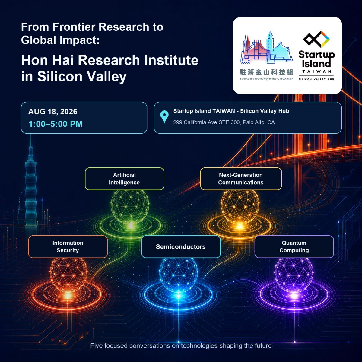 From Frontier Research to Global Impact: Hon Hai Research Institute in Silicon Valley