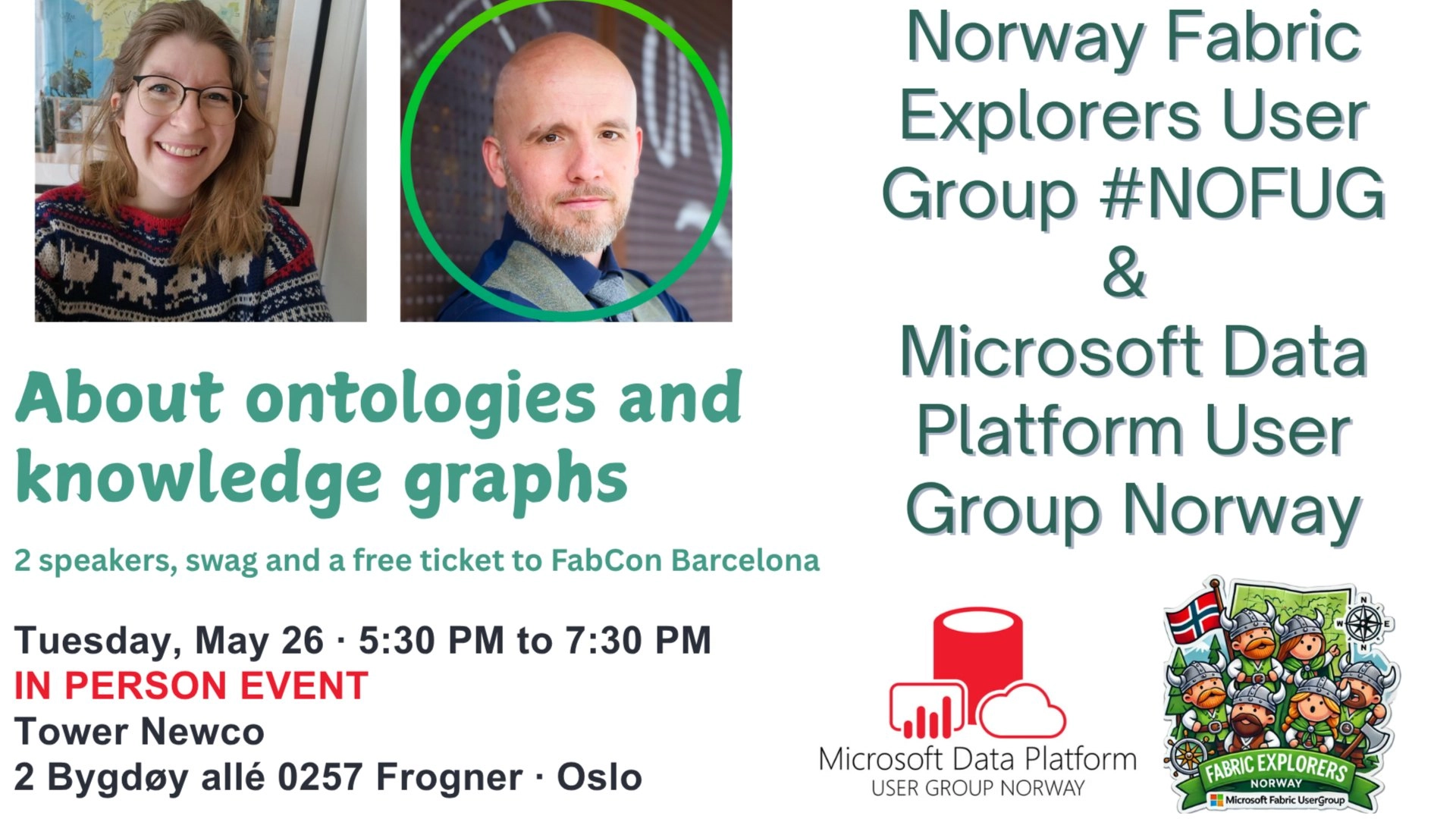 About ontologies and knowledge graphs - in person event!
