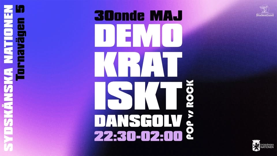 Demokratiskt dansgolv | Sydskånska Nationen