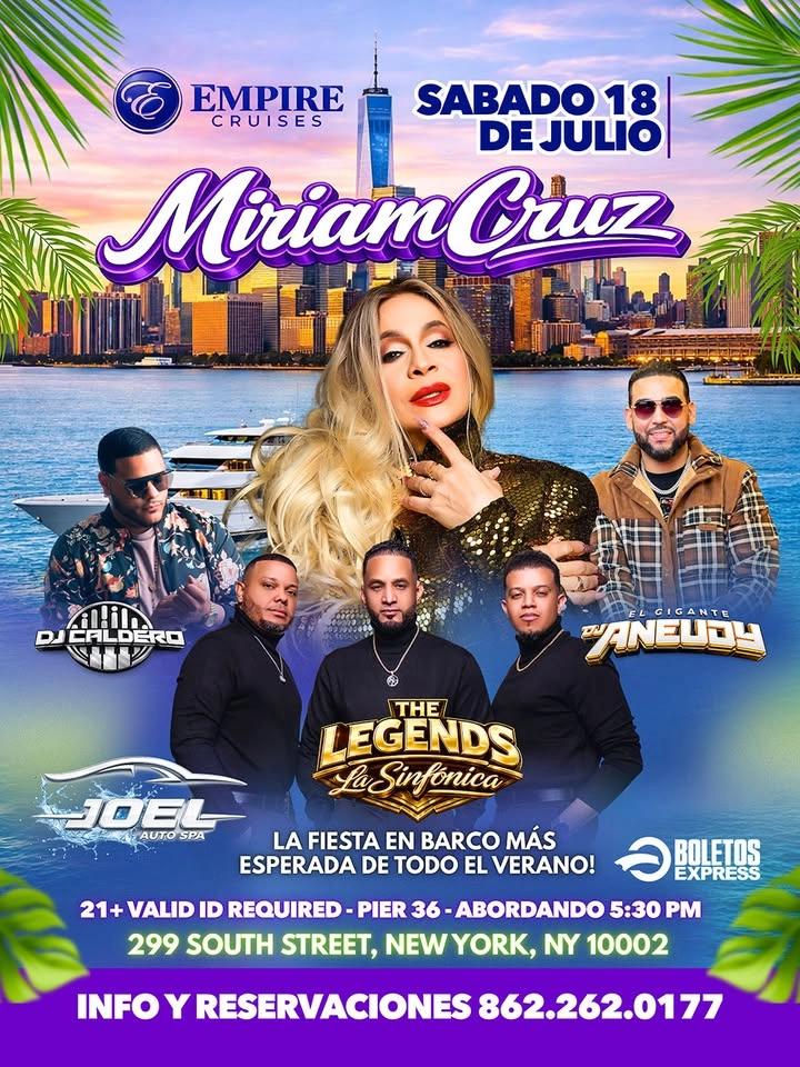 MIRIAM CRUZ THE LEGENDS | DJ ANEUDY | DJ CALDERO