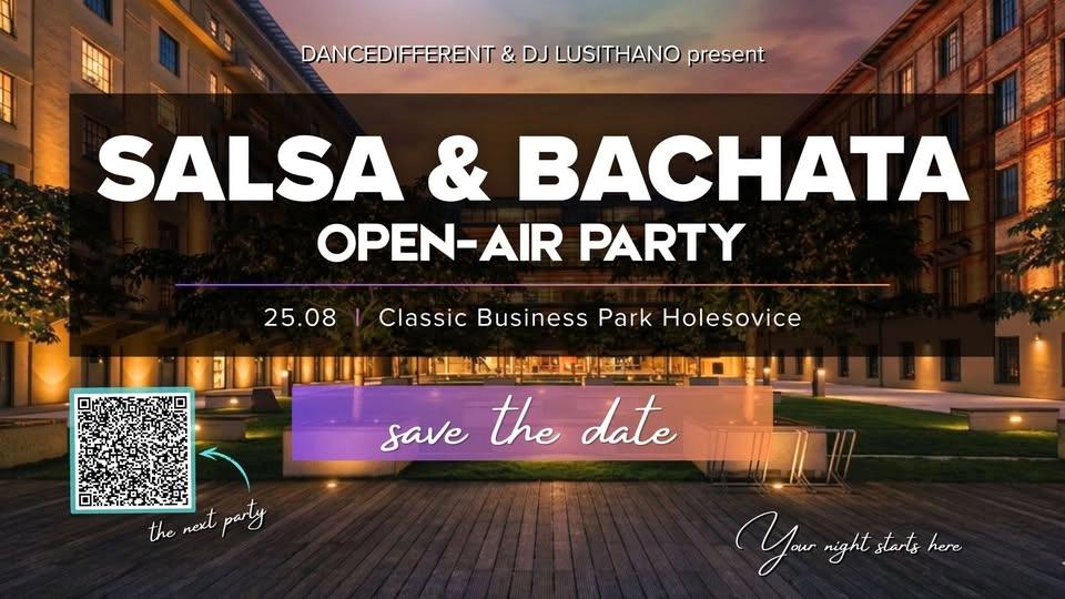 Cuban Salsa & Bachata | Open Air Latin Party in August 🤩 SAVE THE DATE