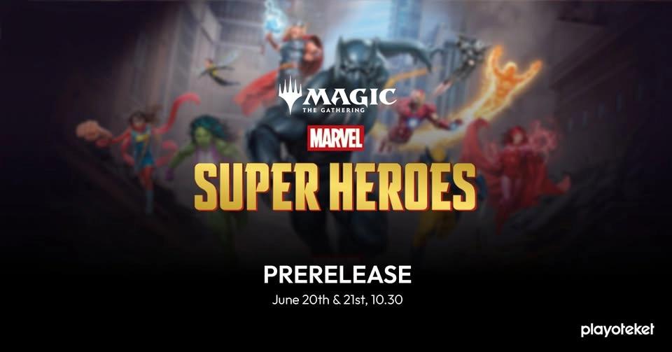 MTG Marvel Super Heroes Prerelease