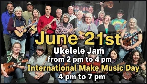 Sunday Ukulele Jam with Taeri & Katie + MAKE MUSIC DAY