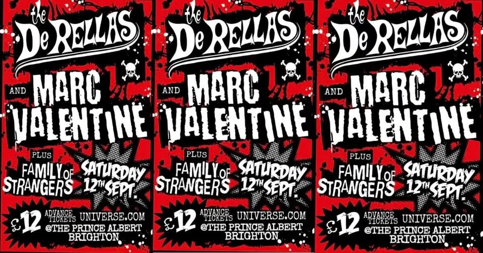 The DeRellas + Marc Valentine + Family of Strangers