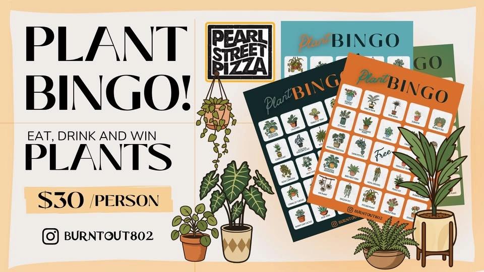 Plant Bingo at Pearl Street Pizza!