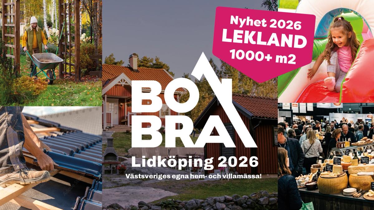BoBra mässan Lidköping 2026
