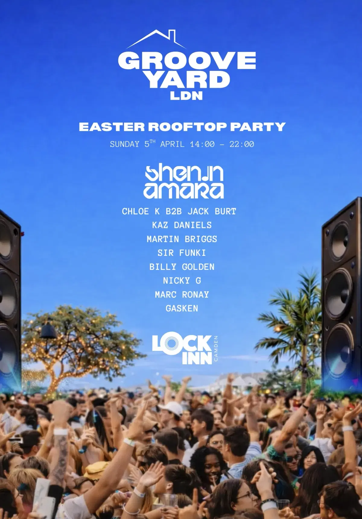 Groove Yard LDN EASTER ROOFTOP PARTY