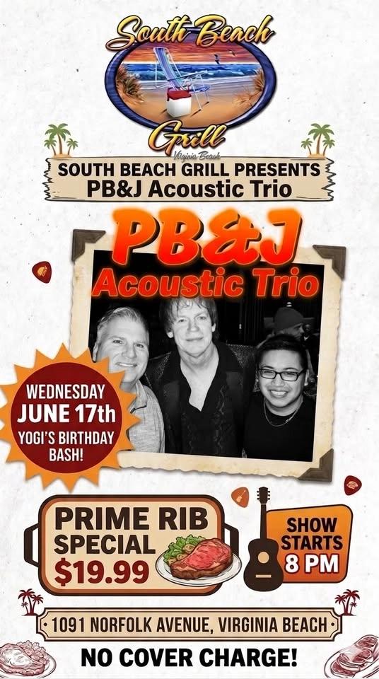 P B & J & Yogi’s Birthday Bash @ South Beach Grill!!