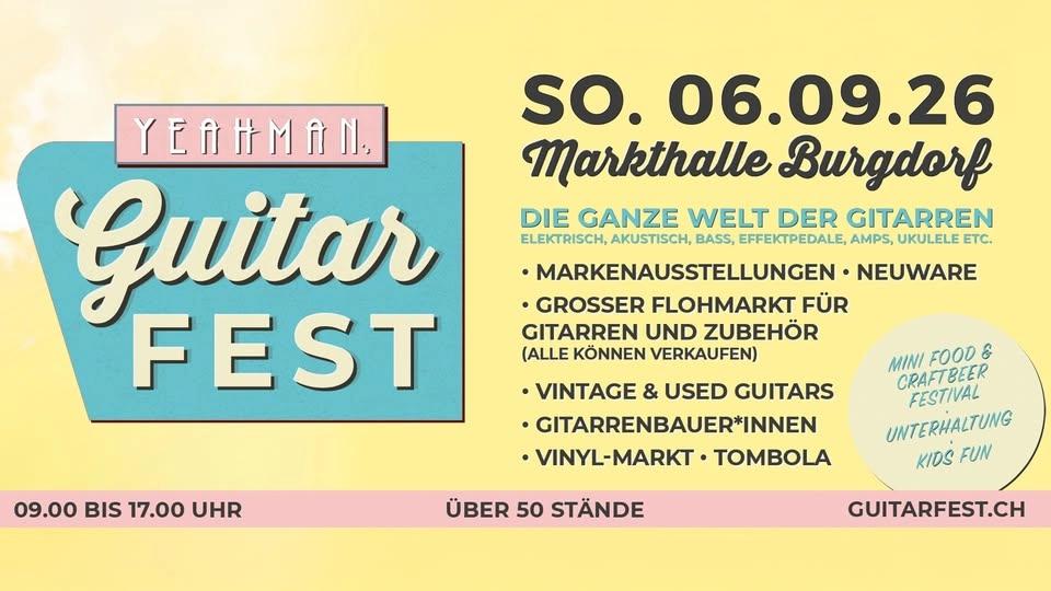 Yeahman's Guitar Fest 2026