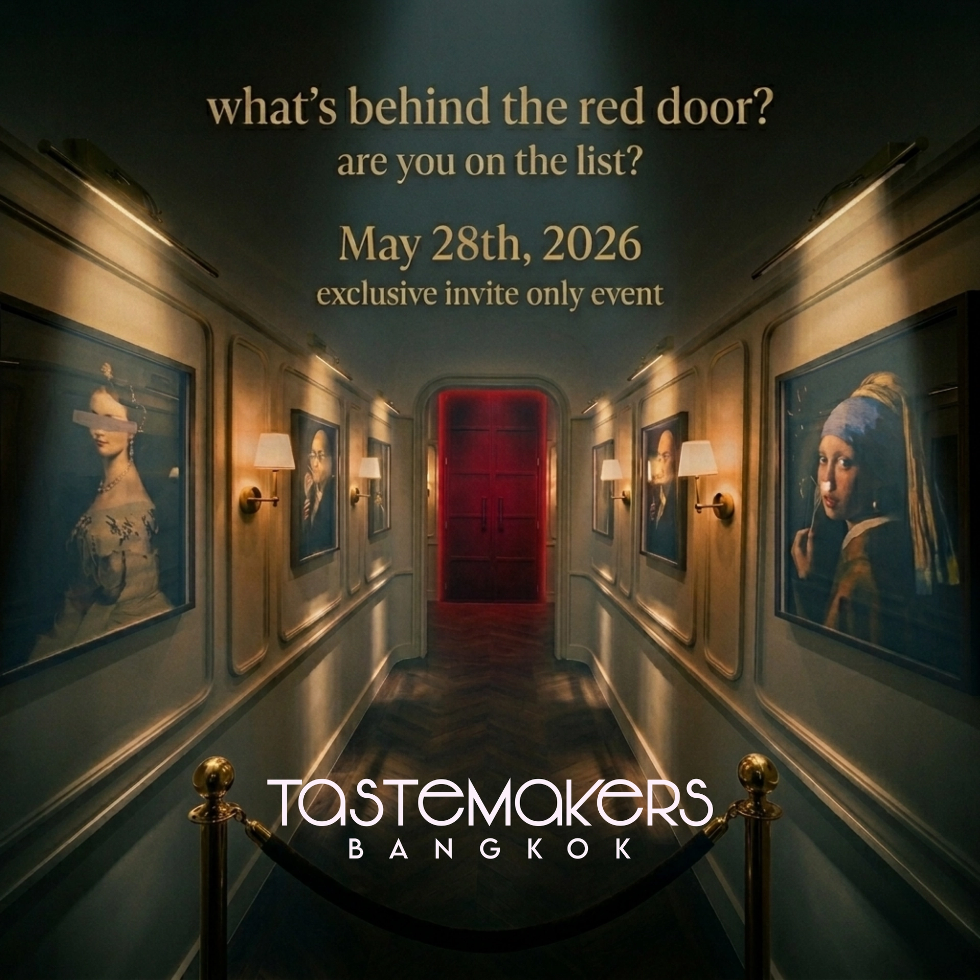 Tastemakers Bangkok: Behind The Red Door BKK presented by AMSEL Biohealth Center