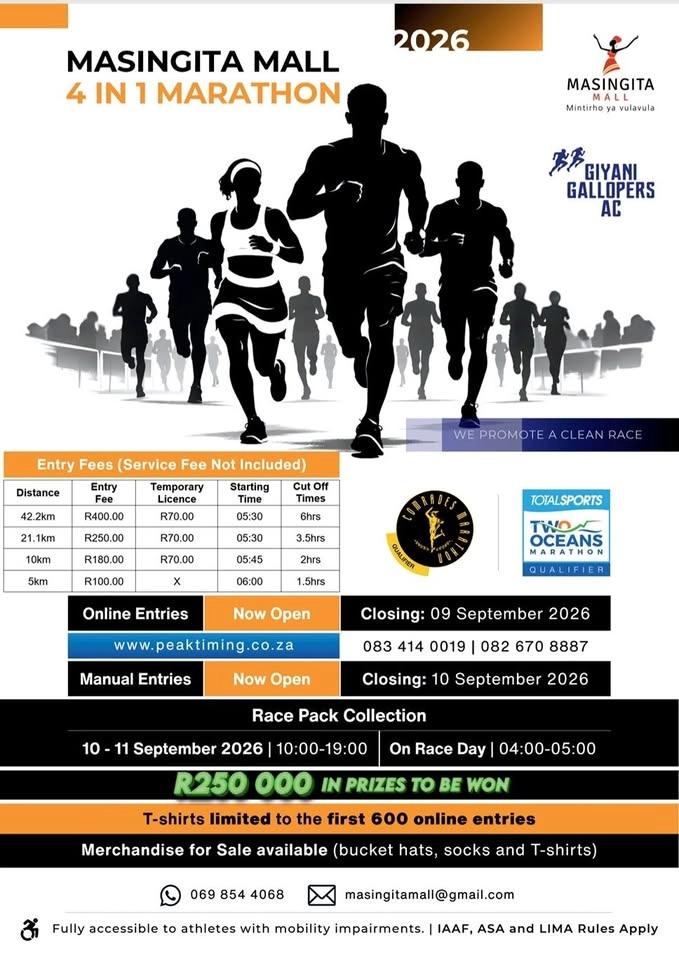 Masingita Mall 4in1 Marathon