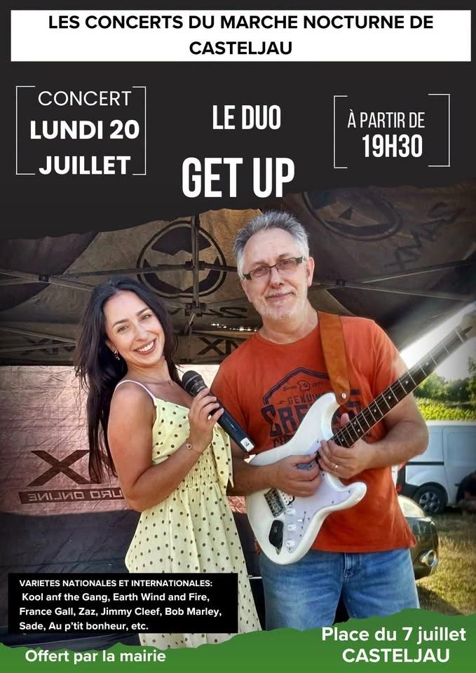 Concert lors du marché nocturne