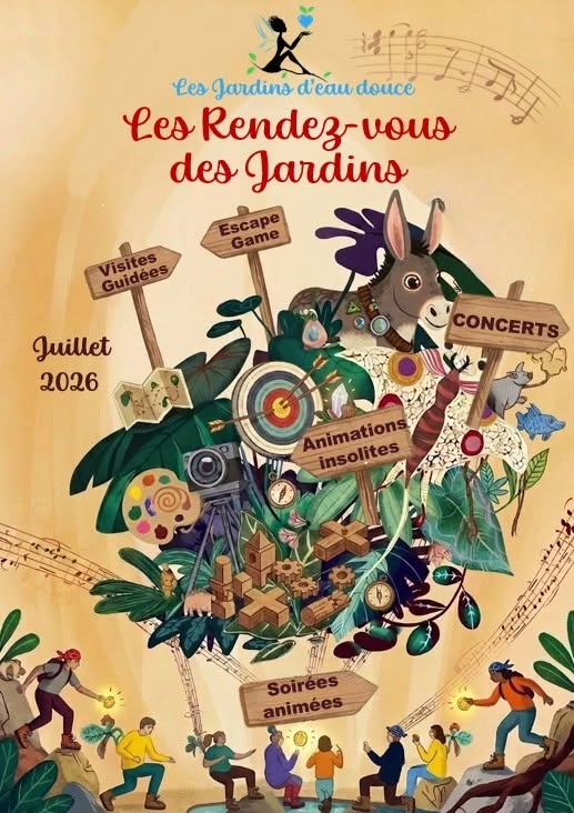 Soirée aux jardins d'eau douce