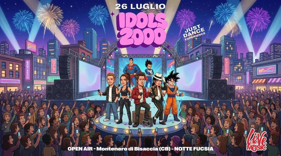 🎤✨ IDOLS 2000 – Montenero di Bisaccia, Campobasso ✨🎤