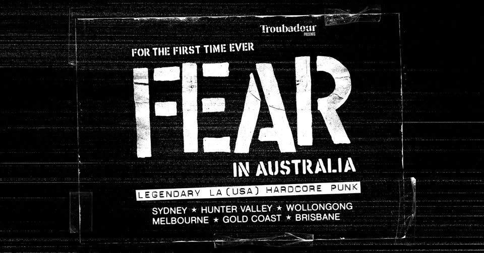 FEAR // Live at Marrickville Bowlo, Sydney