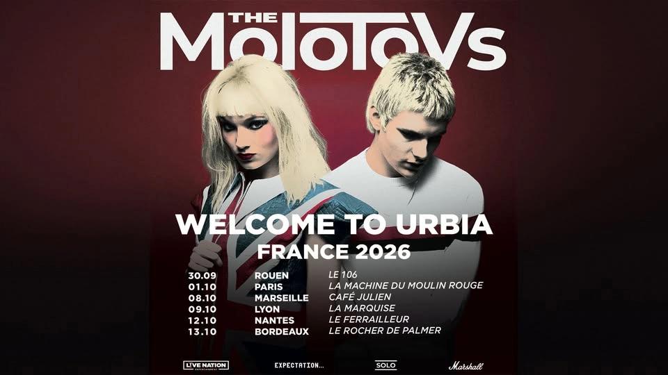 THE MOLOTOVS | Le Ferrailleur, Nantes - 12 octobre 2026